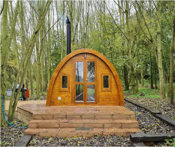 Unique UK Airbnb’s (Woodland Cabin)